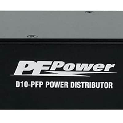 Furman D10-PFP 1U 15A Rackmount Pro DJ Power Strip w/ 10 Outlets image 1