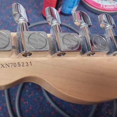 Fender California Fat Telecaster with Maple Fretboard (1997) in Sunburst w/hardshell case image 14