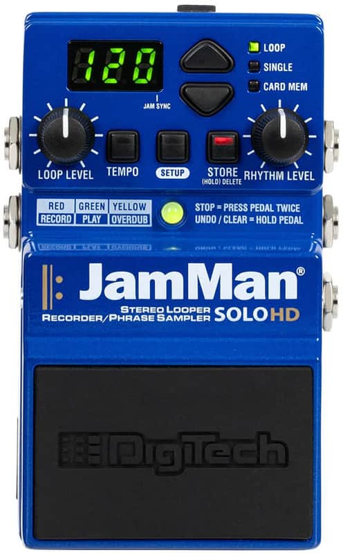 DigiTech JamMan Solo HD High Def Stereo Looper Pedal image 1