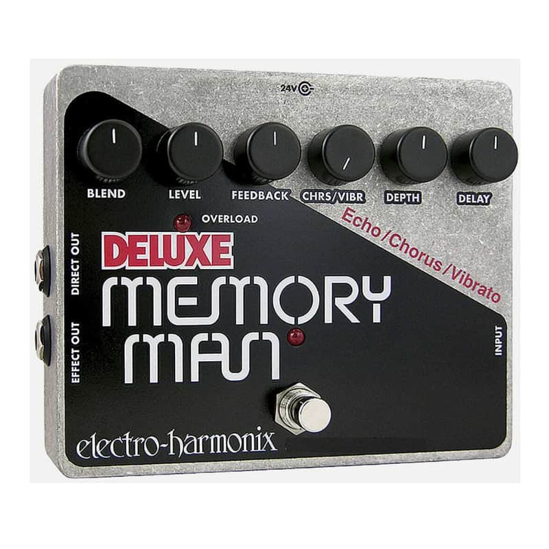 Electro-Harmonix Deluxe Memory Man Analogue Delay Pedal image 1