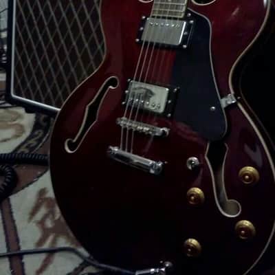 Samick Artist Series SAN-450 (ES-335) with case image 2