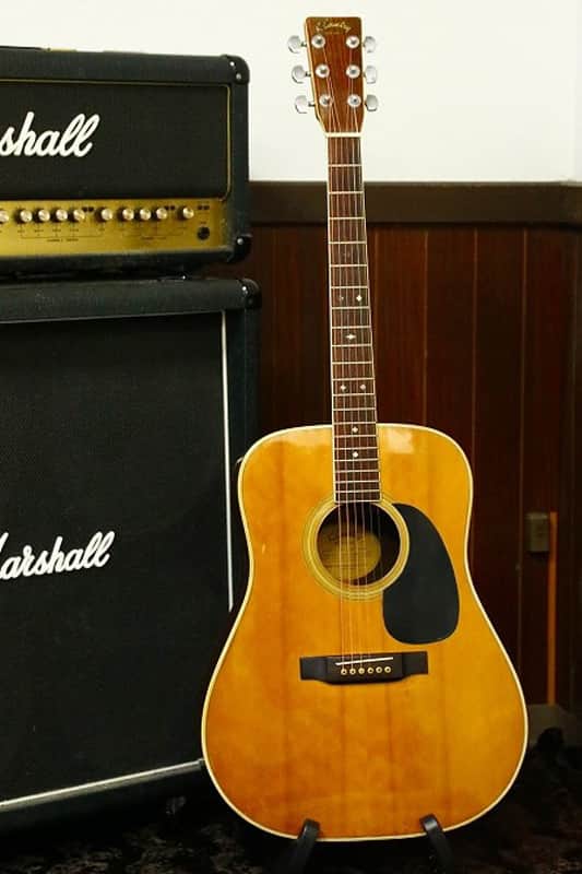 1970's made Vintage K Country D-300 Kasuga Music Instruments Made