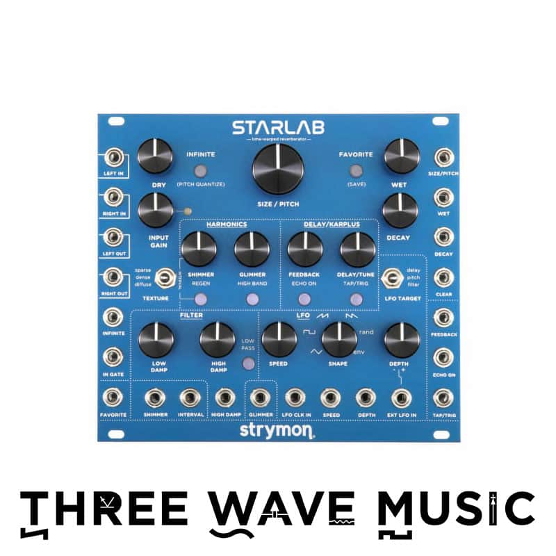 Strymon StarLab - TIme-warped Reverberator in STOCK! [Three Wave Music] image 1