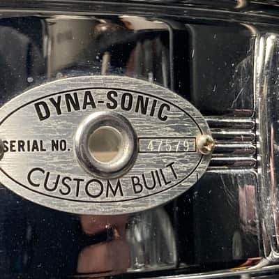 Rogers - 5x14" Dyna-Sonic 5 Line - Chrome Over Brass Snare Drum. No. 37 image 2