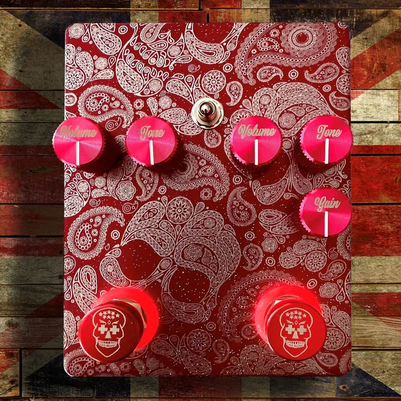 Flattley Guitar Pedals The Outlaw Dual Pedal(Plexi Drive + Clean Tone Booster) image 1