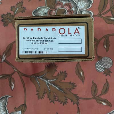 Caroline Guitar Company Parabola Solid State Tremolo Limited Edition - CME Exclusive 2018 - 2019 - Throwback Can image 4