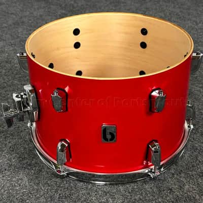British Drum Company Enigma 4pc Drum Set 22/10/12/16 Satin Scarlet image 6