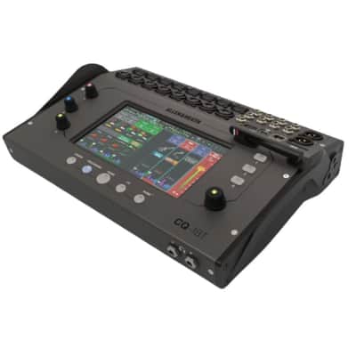 Allen & Heath CQ-18T 7-Inch Touchscreen Digital Desktop Mixer with Wi-Fi and Bluetooth Connectivity image 2