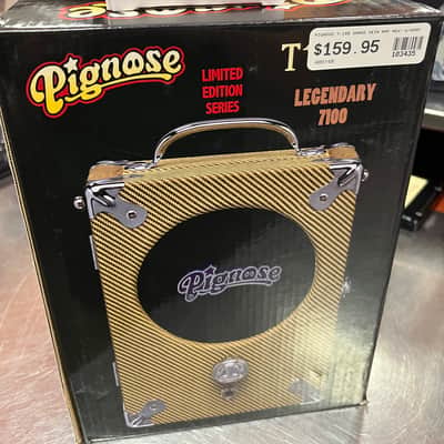 Pignose 7-100 Legendary Portable Amp 2010s - TWEED - With Power Supply image 6