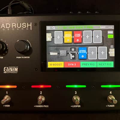 Headrush Gigboard Multi-Effect Unit/Amp Modeler 2018 - Black W/ Expression Pedal image 4