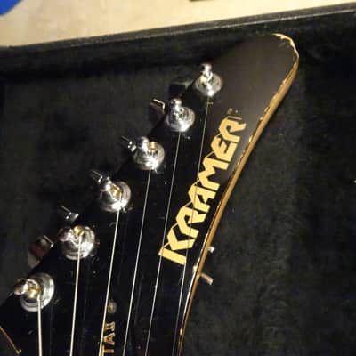 Rare Kramer Pacer Imperial USA 1984 Banana Headstock- Artic White image 20