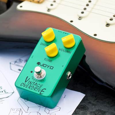Joyo JF-01 JOYO Vintage Overdrive Pedal Classic Tone for Electric Guitar Effect - True Bypass (Price includes the import duty for US buyer) image 5