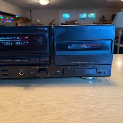 12434 Vintage KENWOOD KX-W4060 Stereo Dual Cassette Player Recorder GREAT SHAPE image 5