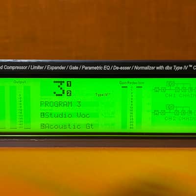 dbx Quantum Digital Mastering / Multi-Band Processer (with User Manual) image 11