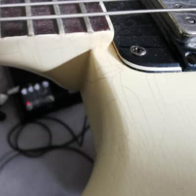 Epiphone Crestwood Custom 1964 - Polaris White ultra rare image 15