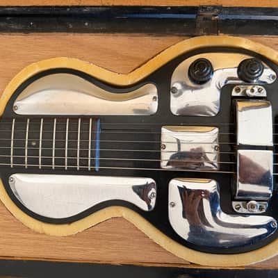 Vintage Pre-War Rickenbacker (Rickenbacher) Model B Bakelite Lap Steel - Custom Neck Conversion image 10
