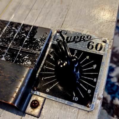 1940 Supro Model 60 Lap Steel w/ Amp Case - Tube Amp Case image 6