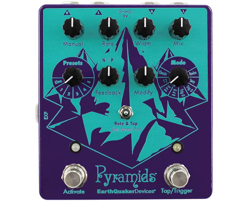 Earthquaker Devices Pyramids Stereo Flanger Pedal image 1