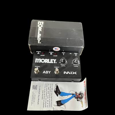 Morley ABY Mix 2010s - Black X14078 image 1