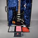 2022 Fender Custom Shop Ltd Ed Dual-Mag II Strat Relic | Aged Black Over 3 Color Sunburst W/OHSC