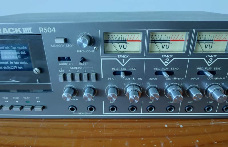 Aria Studiotrack III R504 - 4 Track Cassette Recorder * Video