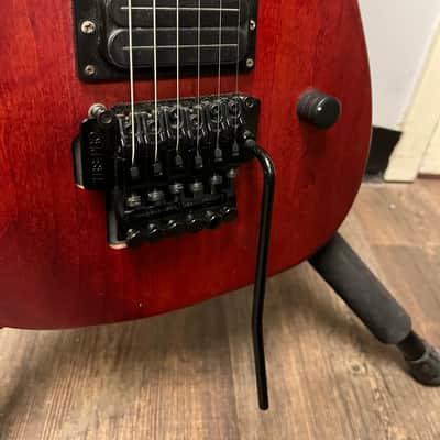 Washburn N2PSK Nuno Bettencourt Signature 2010s - Paduak Stain w/case image 16