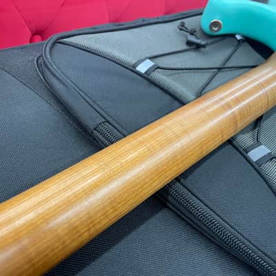 USA Custom Guitar Parts Caster S-Style Satin Sea Foam Green W/Case image 11