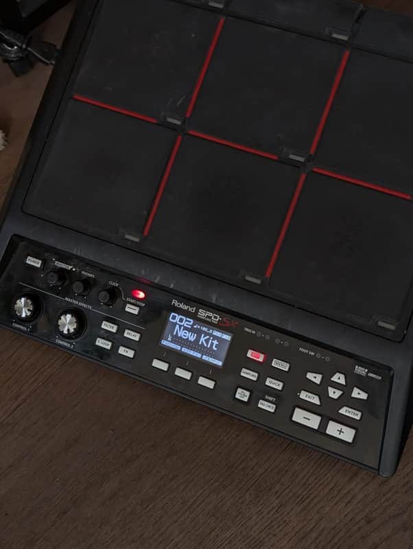Roland SPD-SX 9-Zone Digital Percussion Sampling Pad 2011 - Present - Black image 1