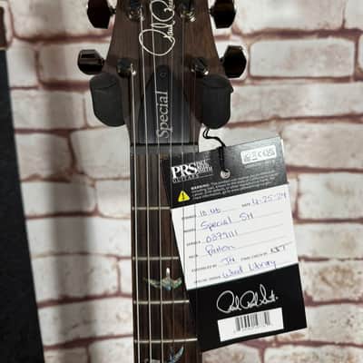 PRS Special 22 Semi-Hollow Wood Library - Quilted -FM Neck - River Blue -Ziricote FB-Paisley Case image 10