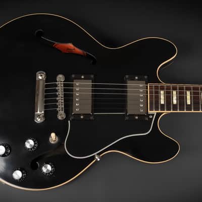 2015 Gibson Memphis ES-339 Block Inlays - Satin Ebony | USA Semi-Hollow Custom Burstbucker Humbucker Pickups 3.35kg | CoA OHSC image 4
