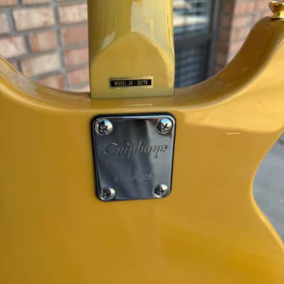 Epiphone Les Paul JR-DC/TV 1998 - TV Yellow image 6