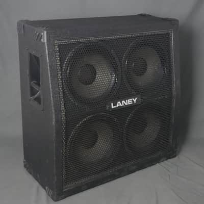 Vintage Laney AOR Pro-Tube 4x12 guitar cab / slant Celestion speakers image 2
