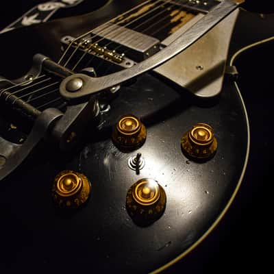 Dax&Co. Heavy Aged Neil Young "Old Black" style Gibson Les Paul Guitar Relic W/ Case! image 10