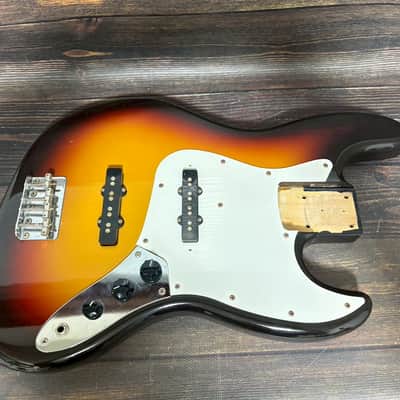 Fender Japan JB40 Jazz Bass Body Sunburst/with Original Pickups Made in Japan image 2
