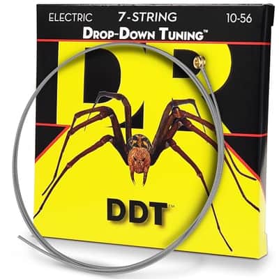 DR Strings DDT™ - Drop Down Tuning Electric Guitar Strings: 7-String Medium 10-56 image 2