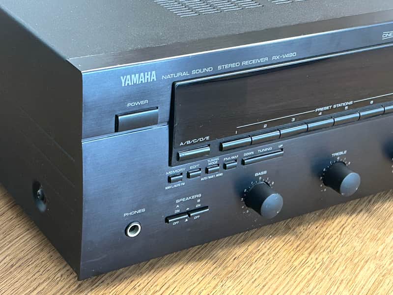 Yamaha RX-V490 Natural Sound Receiver 70W per Channel / Magnetic Phono Input & 5.1 image 1