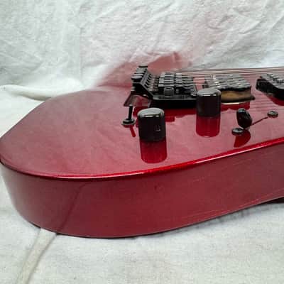 Hamer USA Centaura HSS Guitar with Reverse Headstock + Case - Metallic Candy Apple Red image 16