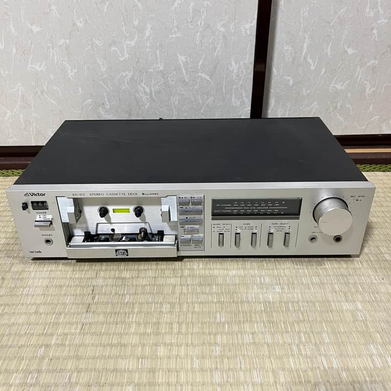 家電 Victor stereo cassette deck Victor KD-D3 Stereo Cassette Tape Deck | Reverb