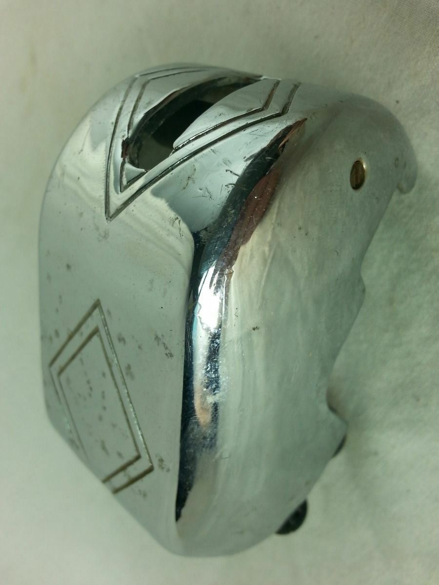 Carlton Snare Drum Butt Plate for Parallel Strainer/Throw-Off Chrome Vintage 60s — main photograph
