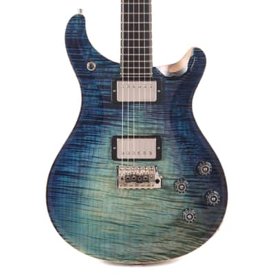PRS Private Stock #12227 McCarty 594 One Piece Curly Maple/Black Limba Aqua Violet Dragon's Breath w/Birds of a Feather (Serial #0417615) image 2