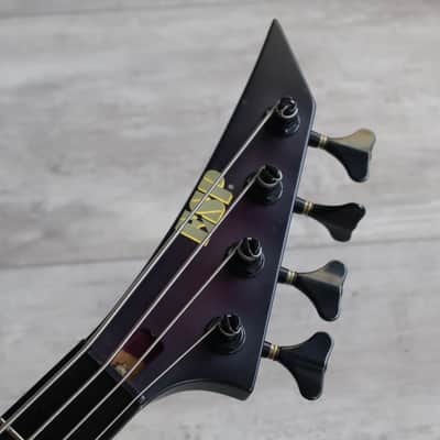 ベース ESP Custom Order JB-Type Bartolini-PU ESP Japan Custom Order Les Paul Bass w/Bartolini's (Purple Burst