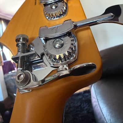 Fender American Ultra Jazz Bass with Maple Fretboard 2019 - Present - Texas Tea image 3