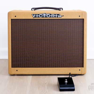 2025 Victoria Vicky Vibe Jr. Tweed Princeton-Style Tube Amp w/ Custom Mods image 2