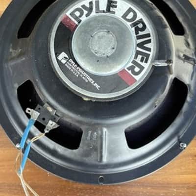 ⭐️Old School USA MADE Pyle Driver 8" Subwoofer⭐️W/ Protective Cage⭐️ Bild 5