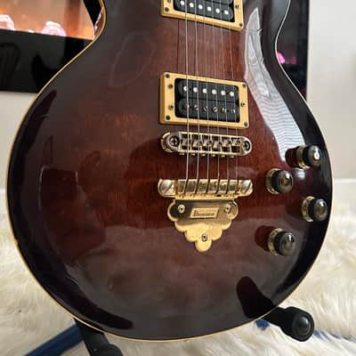Ibanez Artist AR105 1983 - Quilted Mahogany Burl Antique Burst image 5