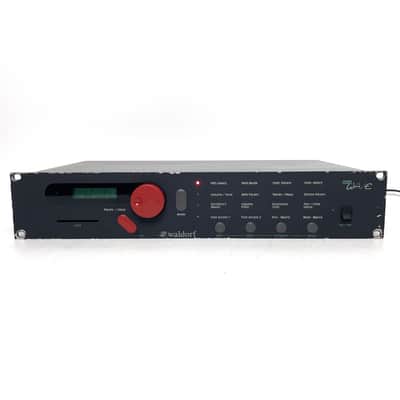 Waldorf Microwave Rackmount Wavetable Synthesizer 1989 - Blue 110V Made in Germany Worldwide Shipment