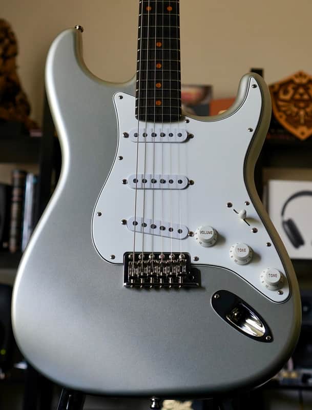 Fender Custom Shop Stratocaster GT11 Dealer Select Flamed Neck Inca Silver NOS 2021 image 1