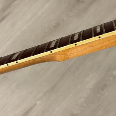 1966 Fender Jazz bass neck w/original lollipop tuners image 9