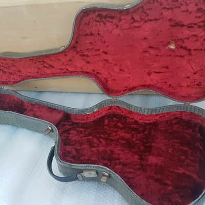 60's SELMER THINLINE CROC CASE made in ENGLAND image 3