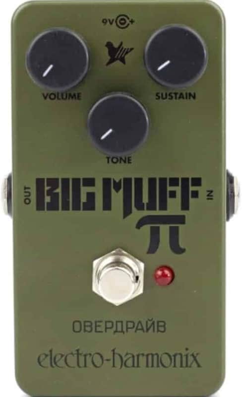 ベース North Effects 22/7 Green Russian Electro-harmonix: Green Russian Big Muff - on bass